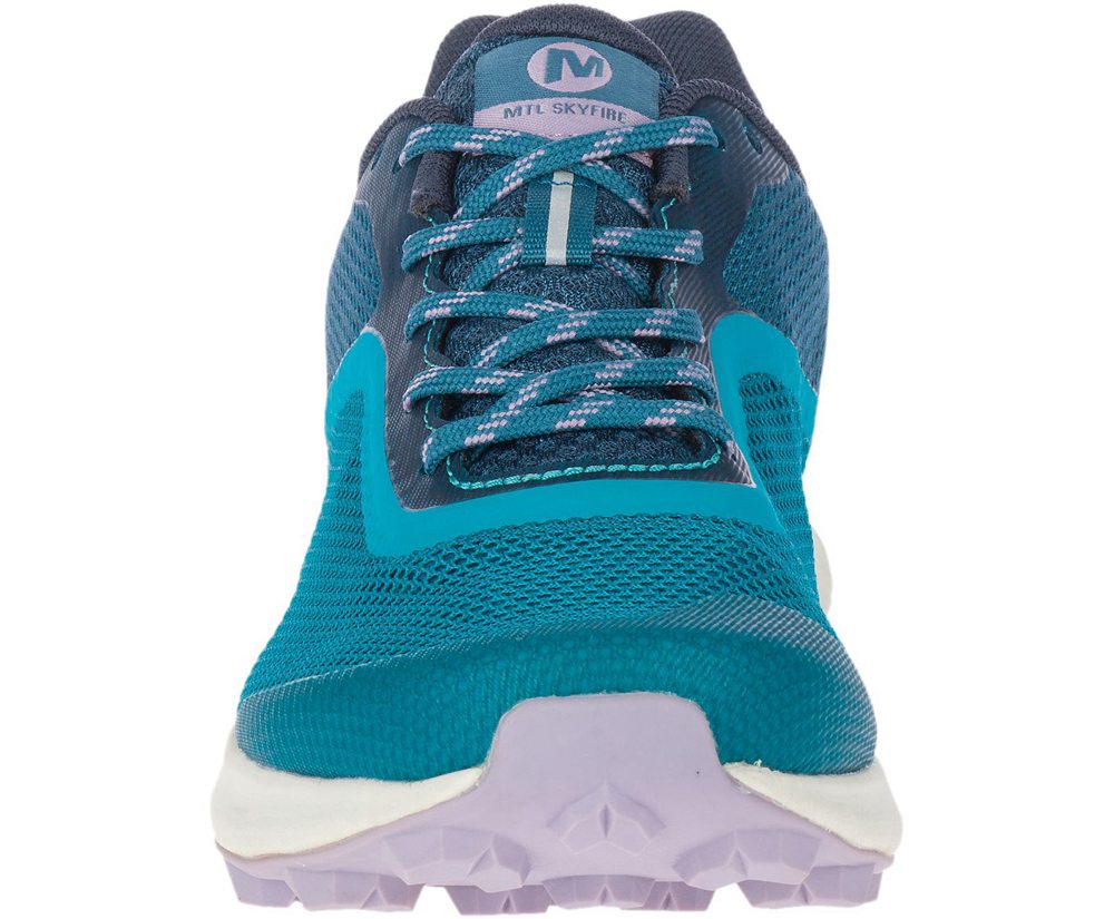 Buty Sportowe Merrell Damskie Niebieskie - Mtl Skyfire - 026938-MYR